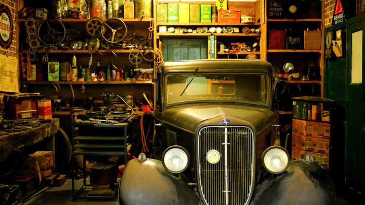 Auto Werkstatt Oldtimer