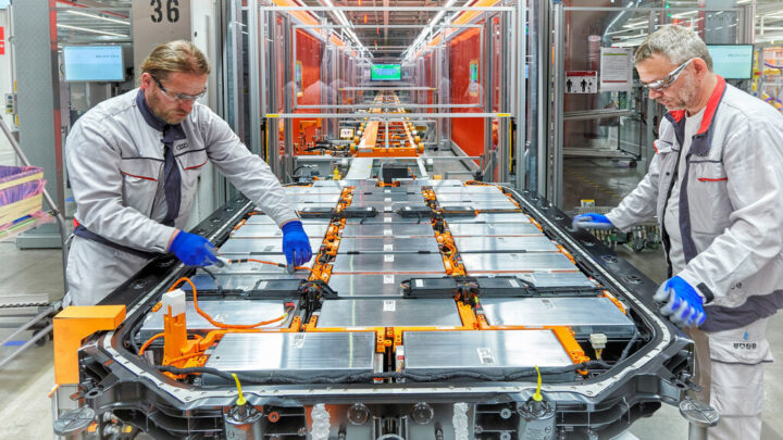 Batterie-Recycling wird zur Schlüsseltechnologie. Foto: Autoren-Union Mobilität / Audi